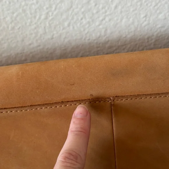 Madewell | RARE Essex vintage brown leather satchel crossbody bag - Picture 13 of 14